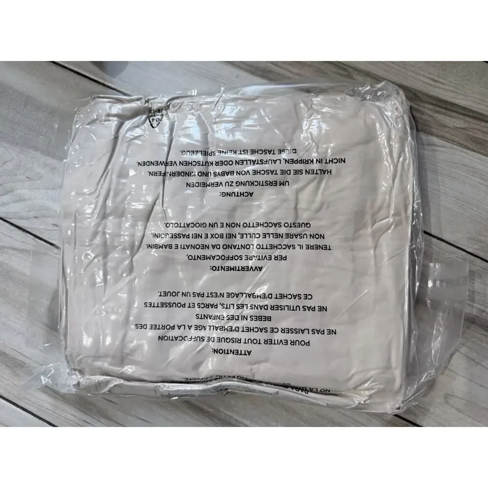 Bamboo, Cotton 1000 Thread Count Sheets, Twin-Size, In Beige New In Package